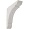 Ekena Millwork 1 3/4"W x 8"D x 8"H Medium Olympic Wood Vintage Decor Bracket, Chalk Dust White BKTWD01X08X08OLWH - alternate 1